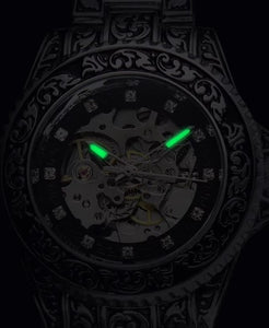 Hand Engraved Mechanical Watches