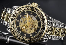 Load image into Gallery viewer, Hand Engraved Mechanical Watches