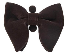 Load image into Gallery viewer, Black Velvet Butterfly Bow Tie Box Set
