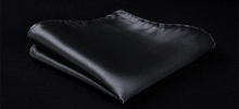 Load image into Gallery viewer, Satin Black Solid Cummerbund Set