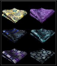 Load image into Gallery viewer, 6 Pack Box Set Pocket Squares 112