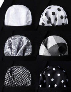 6 Pack Box Set Pocket Squares 115
