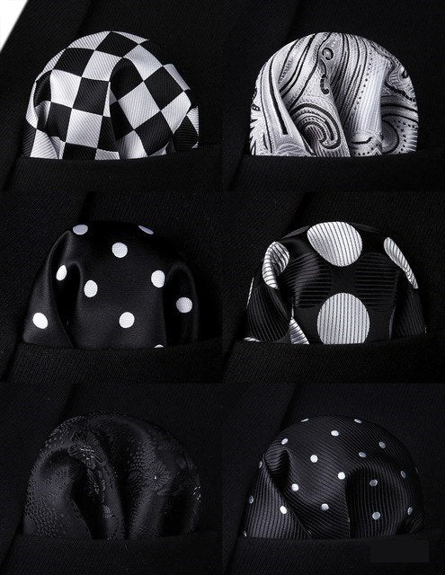 6 Pack Box Set Pocket Squares 119
