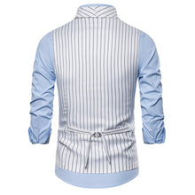Load image into Gallery viewer, White O.G. Double Breasted Pin Striped Vest
