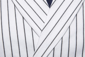White O.G. Double Breasted Pin Striped Vest