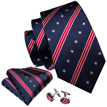 Load image into Gallery viewer, The Patriot Silk Tie Set