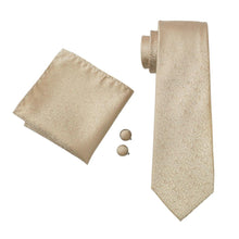 Load image into Gallery viewer, Gold Geometric Tie Set