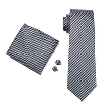 Load image into Gallery viewer, Checkered Geometric Tie Set