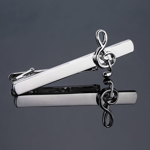 Treble Clef Tie Clip