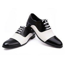 Load image into Gallery viewer, MC Black and White O.G. Lace Up Oxfords