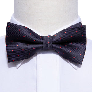 Red Dots Bow Tie Set