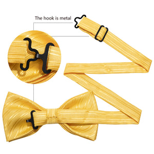 Bumblebee Striped Bow Tie Set