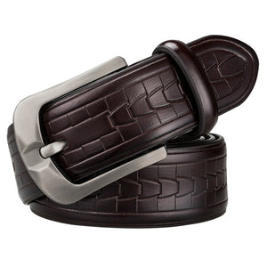 Black Snake Pin Buckle Belt