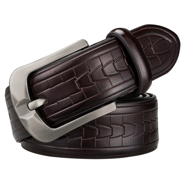 Black Snake Pin Buckle Belt