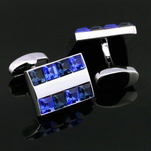 Dark Blue Gem Cufflinks