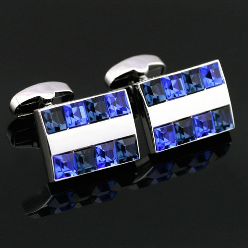 Dark Blue Gem Cufflinks