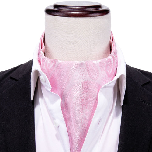 Pink Paisley Ascot Set
